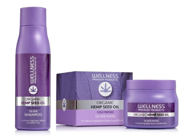 Zestaw Wellness Silver – Szampon 500ml  + Maska do Włosów 500ml