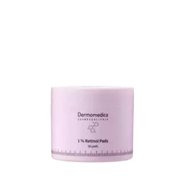 Dermomedica 1% Retinol Pads- Płatki do Twarzy z Czystym Retinolem 1% 50 szt.