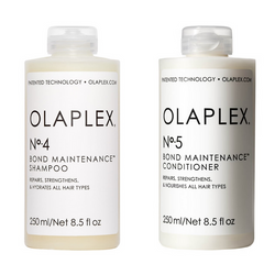 Zestaw Olaplex No.4 i No.5 do odbudowy włosów zniszczonych 