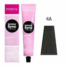 Matrix Sync Socolor Farba Do Włosów 4a 90ml