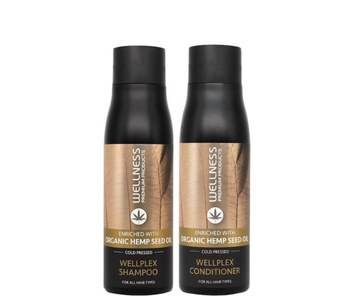 Zestaw Wellness Premium Products Wellplex Szampon 500ml i Odżywka 500ml