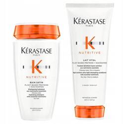 Kérastase Nutritive zestaw odżywczy do włosów cienkich i normalnych szampon 250ml + odżywka 200ml