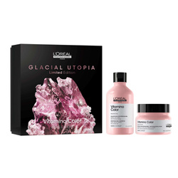 L'Oréal Professionnel Zestaw Vitamino Color Glacial Utopia szampon 300ml, maska 250ml