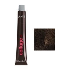 Lakme Collage+ Farba Do Włosów Trwale Kryjąca 6/61 Intense Ash Chestnut Dark Blonde 60 Ml