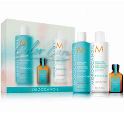 MOROCCANOIL Color Care Wymarzone Włosy Ochrona Koloru zestaw chroniący kolor do włosów farbowanych | szampon, odżywka, kuracja