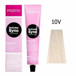 Matrix Sync Farba Do Włosów Pół-Permanentna 10v Extra Jasny Blond Fioletowy