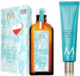 Moroccanoil  Zestaw Kuracja  Light + Krem do Rąk