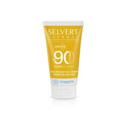 Selvert Thermal Sun Care Age Prevent Żelowy Antystarzeniowy Krem Do Twarzy Z SPF90 50ml