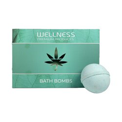 Wellness Premium Products Niebieski zestaw kul do kąpieli 6 szt.