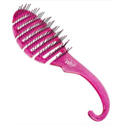 Wet Brush Szczotka do Włosów Detangler Shower Pink Glitter Różowa