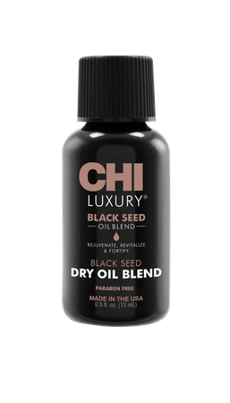 CHI LUXURY Black Seed Dry Oil Suchy olejek do włosów z czarnuszki 15ml
