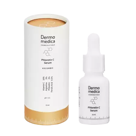 Dermomedica Aktywne serum do twarzy z witaminą C, floretyną i kwasem ferulowym 15ml