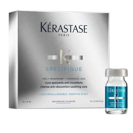 Kerastase Specifique Cure Apaisante Ampułki Kojące Dla Wrażliwej Skóry Głowy 12 x 6 ml