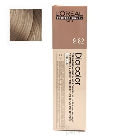 L'Oreal Dia Color Farba Do Włosów Toner Bez Amoniaku 9.82 60ml