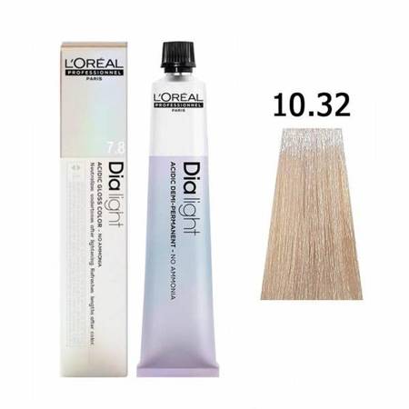 L'Oreal Dia Light Farba Do Włosów Półtrwała 10.32 50 ml