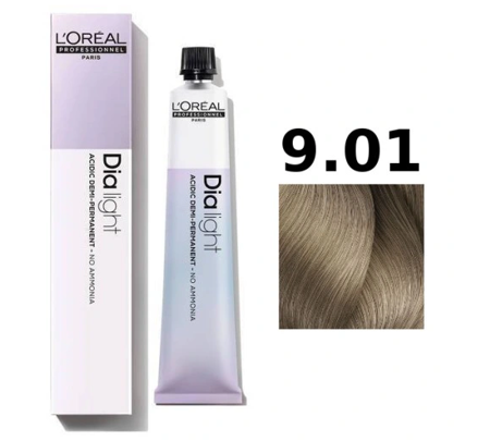 L'Oreal Dia Light Farba Do Włosów Półtrwała 9.01 50 ml