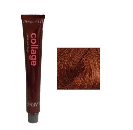 Lakme Collage Farba Do Włosów Trwale Kryjąca 7/45 Mahogany Copper Medium Blonde 60ml