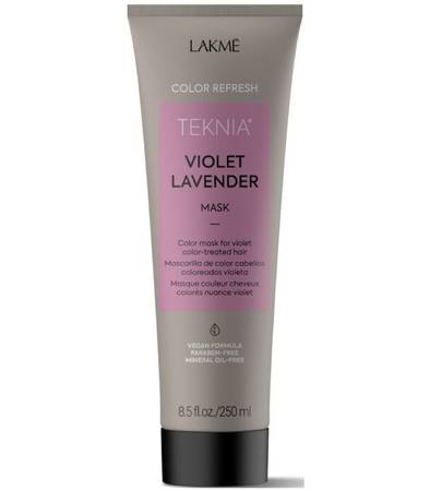 Lakme New Teknia Violet Lavender | Maska Do Włosów Farbowanych W Odcieniach Fioletu 250 Ml