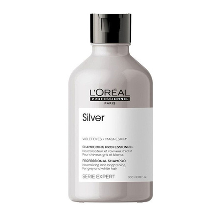 L'oreal Silver | Szampon Do Włosów Siwych I Rozjaśnianych 300 Ml