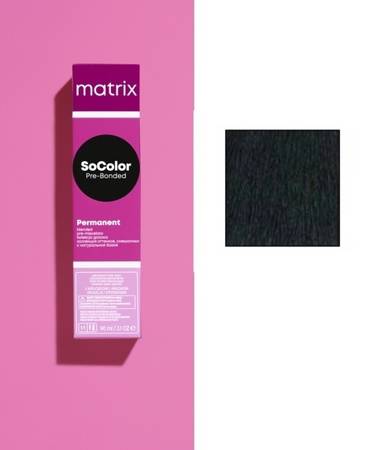 Matrix Socolor Pre-Bonded Farba Do Włosów 2n 90ml