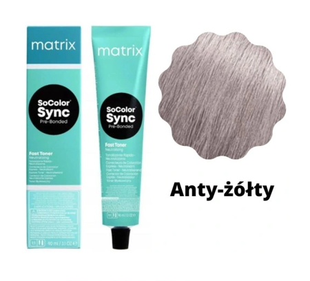 Matrix Sync 5-Minutowy Toner Do Włosów Anti Yellow 90ml