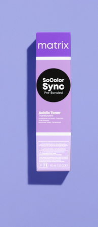 Matrix Sync Sheer Acidic Toner Kwasowy Do Włosów Nude/ 8ag 90ml