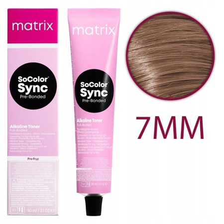 Matrix Sync Socolor Farba Do Włosów 7mm 90ml