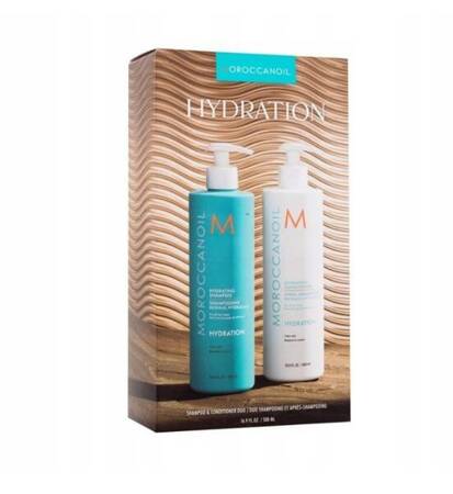 Moroccanoil Hydration Nawilżający Szampon i Odżywka Do Włosów W Duo Packu (2x500ml)