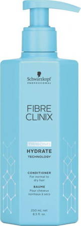 Schwarzkopf Fibre Clinix Hydrate Nawilżająca Odżywka Do Włosów 250ml