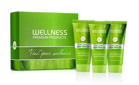 Wellness Premium Products Mini Zestaw Do Włosów Travel Size 3x50ml